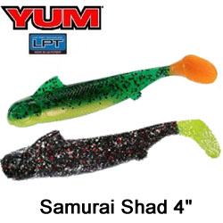 YUM Samurai Shad YSS4 10см