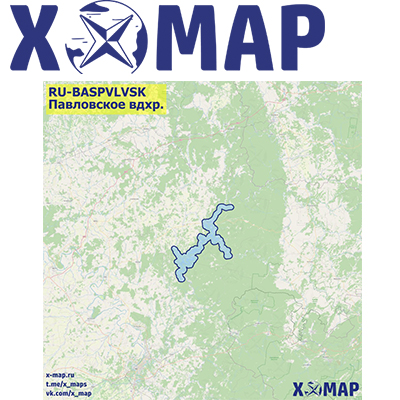 Карты X-MAP Павловское вдхр.