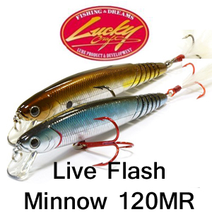 Lucky Craft Live Flash Minnow 120MR
