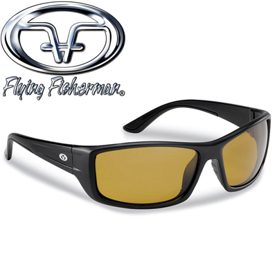 Flying Fisherman 7719BY Buchanan Matte Black Yellow-Amber