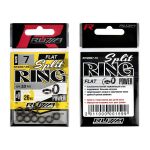 Кольцо заводное Ruzza Flat Split Ring Black №7 10шт