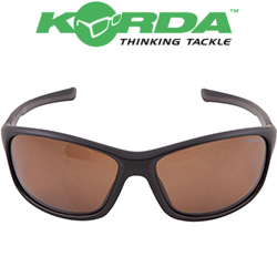 Korda Sunglasses Wraps Matt Black Frame/Brown Lens MK2