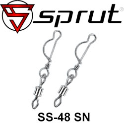 Sprut SS-48 SN (Diamond Eye Rolling Swivel with Italian Snap)