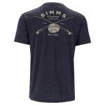 Футболка Simms Classic Tackle T-Shirt, Navy Heather, L