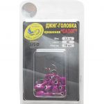 Джиг крашеный Сапог 3,5 гр, цв. 06-фиолетовый, кр-к VD-071 GCS-071S-03-06 10 шт