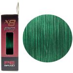 Шнур Ruzza X8 PC 150м Moss Green 0,165мм 7,3кг/16lb
