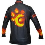 Футболка с длинным рукавом Fishycat Fire Deepcat T-Shirt размер XL (54-56)