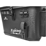 Сумка-кан Hearty Rise Storage Box with Rod Holder HB-2737 с держателями удилищ, black