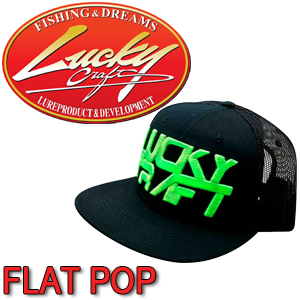 Lucky Craft Flat POP - Black and Green