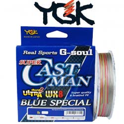 YGK G-Soul Super Castman Blue Special 200m