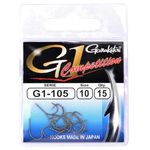 Крючок Gamakatsu G-1 Competition G1-105 №10 (15шт.)