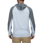 Термофутболка Simms Bugstopper Solarflex Hoody, Steel Blue, L
