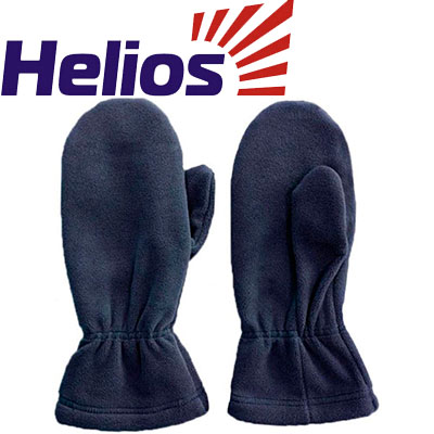 Варежки флисовые Helios цв. синий