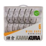 Крючок безбородый Korda Kamakura Wide Gape Barbless №8 10шт