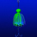 Блесна вертикальная Bat Catfish Teaser 140g. цвет # GREEN, шт