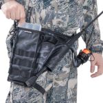 Сумка рыболовная поясная "Yaman" Fishing Pocket Hip, 30х22х6 см, цв. сер.камуфляж + 1 кор. LUNO 18