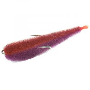 Поролоновая рыбка Lex Zander Fish 5.5 POB (фиолетовое тело/оранжевая спина/красный хвост) ZF5.5OD-POB