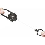 Ретривер Hearty Rise Magnetic Carabiner Pin on Reel HPI-2704, black