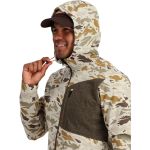 Толстовка Simms CX Hoody - Full Zip, Dark Stone/Ghost Camo Stone, M