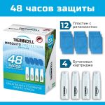 Набор запасной Thermacell (4 газовых картриджа + 12 пластин)