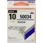 Одинарный крючок Owner 50034 Isada, белый, кован. 50034-11