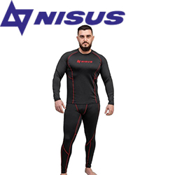 Nisus Energy Комплект термобелья чёрный