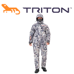 Triton "Triton Pro" -15 (Вельбоа, Белый)