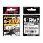 Застежка с вертлюгом Ruzza Rolling Swivel w/Germany Snap A Black №6 10шт
