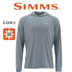 Simms SolarFlex Hoody, Storm Heather