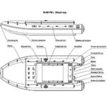 Надувная лодка ПВХ Фрегат M-480 FM L V красная, зел