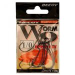 Крючки офсетные Decoy Worm 9 #1/0