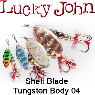 Lucky John Shelt Blade Tungsten Body 04