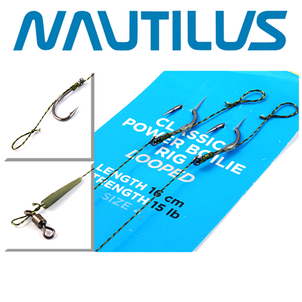 Nautilus Classic Boilie Rig 16см 15lb