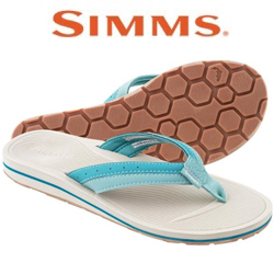 Simms Women's Drifter Flip, Aqua